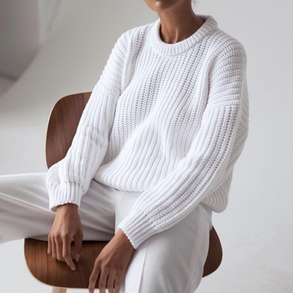 COASTAL RIBBED SWEATER - NARAVOCO