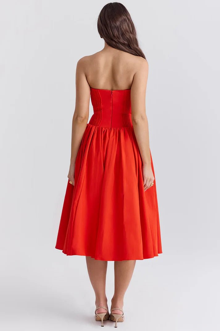 DAPHNE MIDI DRESS - NARAVOCO