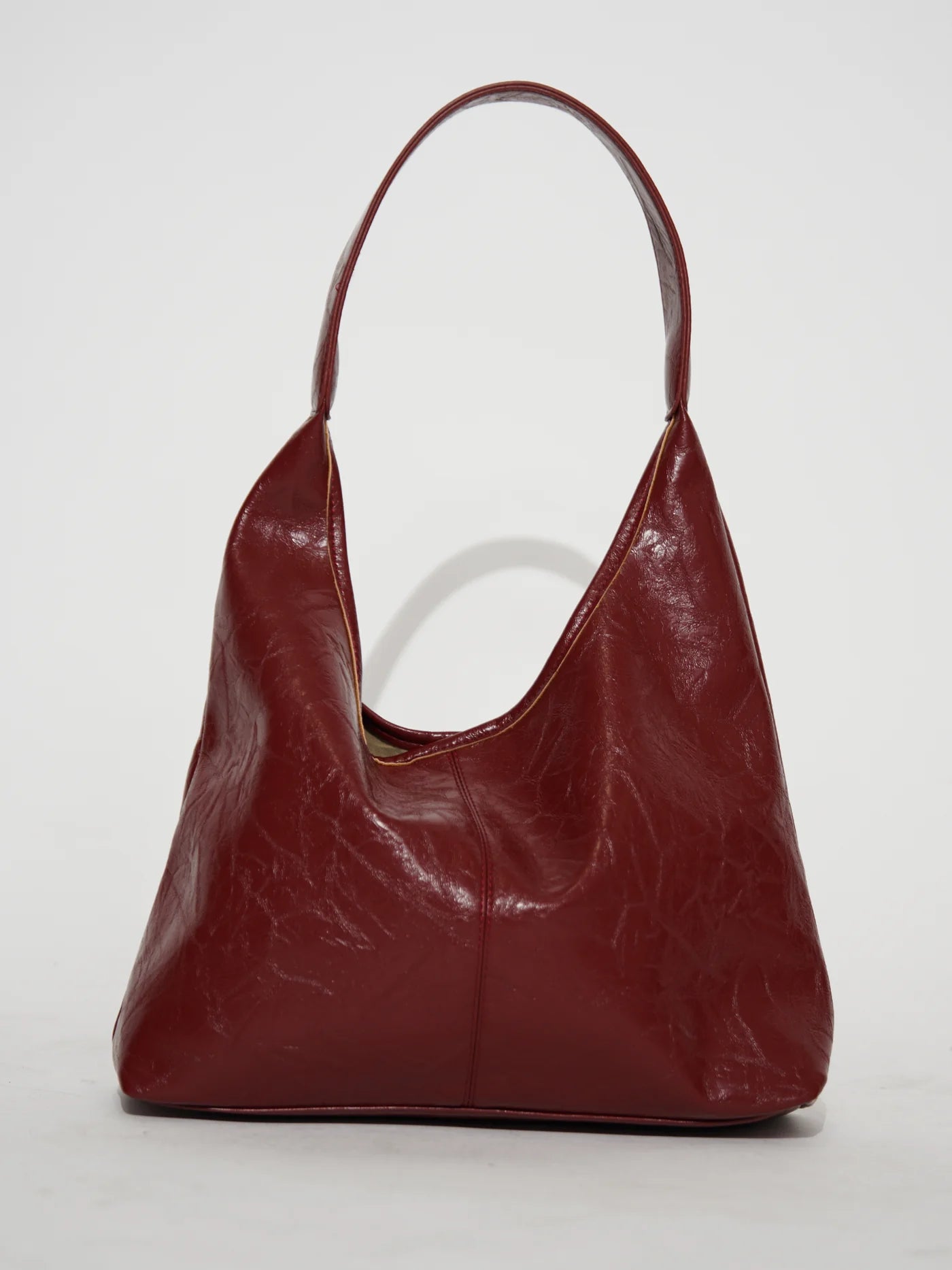 DISTRESSED LEATHER TOTE - NARAVOCO