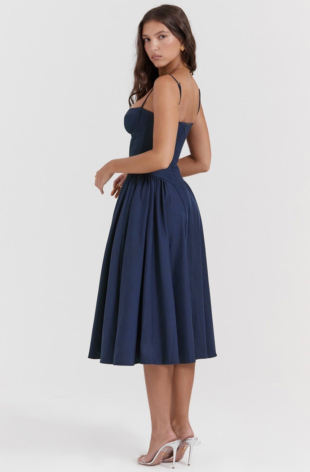 LAVINIA MIDI DRESS - NARAVOCO