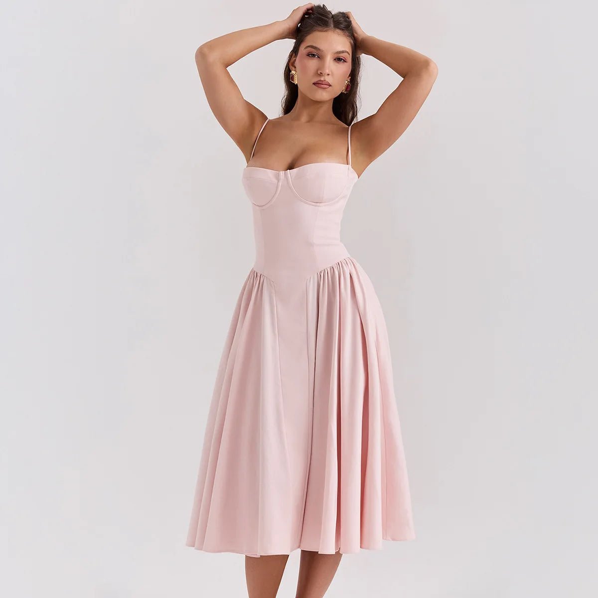 LAVINIA MIDI DRESS - NARAVOCO