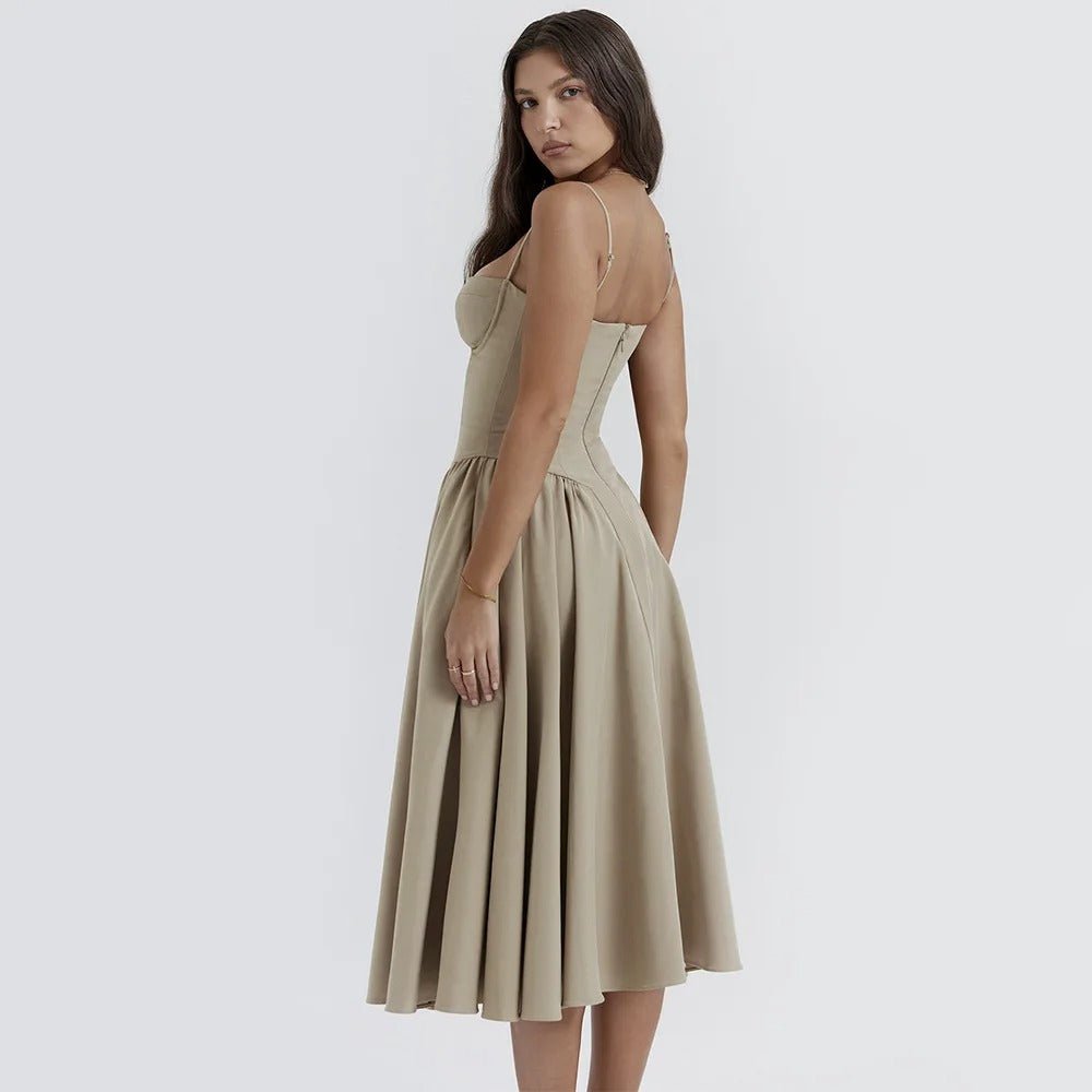 LAVINIA MIDI DRESS - NARAVOCO