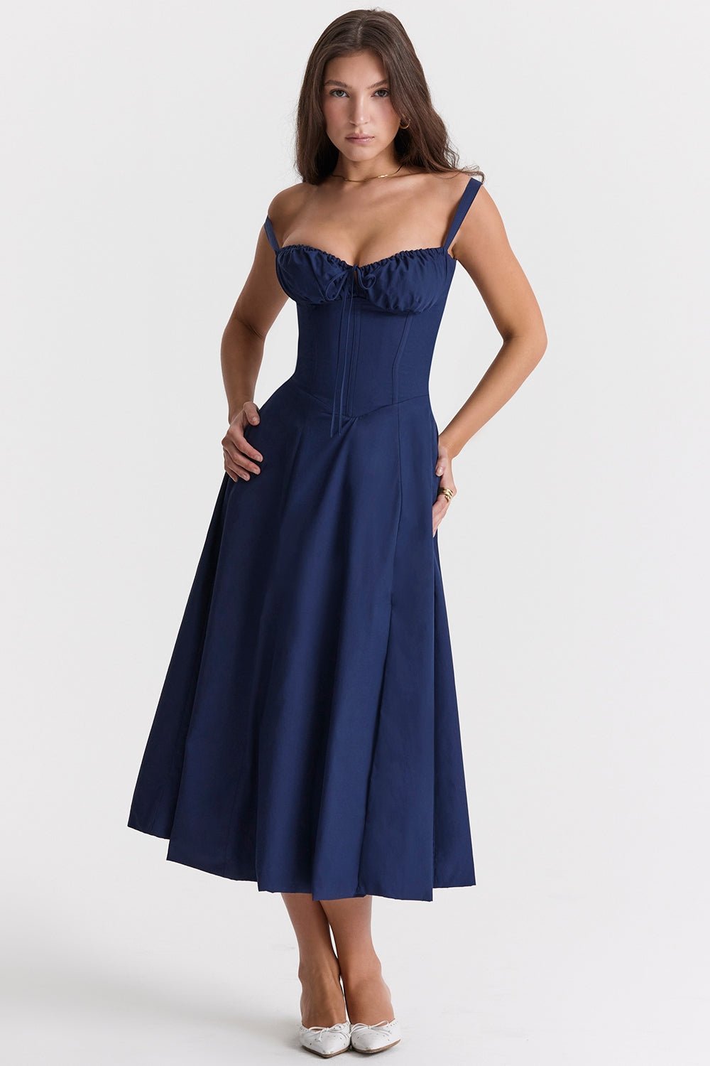 SERENA MIDI DRESS - NARAVOCO