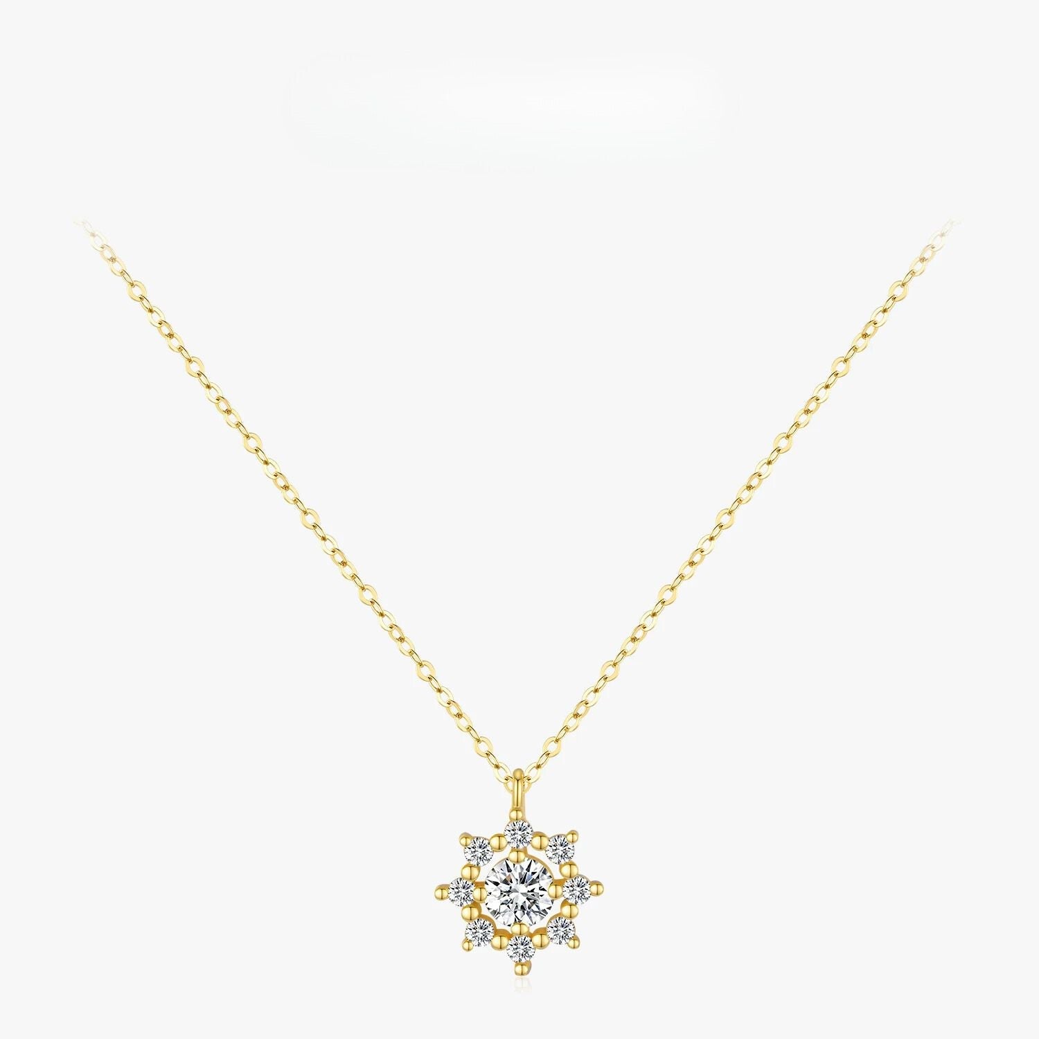 SOLARA MOISSANITE PENDANT - NARAVOCO